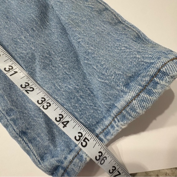 Madewell The Perfect Vintage Jean Light Wash High Rise Straight Size 25 - Picture 11 of 14